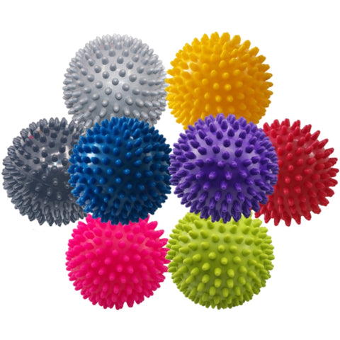 Massage Ball Fitness PVC Hand Soles Ball Hedgehog Sensory Training Grip Foot Portable Physiotherapy Relax