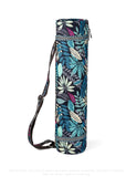 Printed Portable Yoga Mat Bag Easy Carry Yoga Backpack Mesh Adjustable Strap Sport Mat Case Bag Sports Knapsack