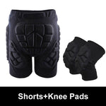 Freeshipping XS-3XL Outdoor Sports Ski Skate Snowboard Protection Skiing Protector Skating Protective Hip Padded Shorts