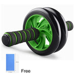 Ab Wheel Roller Sport Bodybuilding Revoflex Xtreme Dobule Wheels AB Roller Pull Rope Abdominal Trainer Gym Equipment Abs Trainer