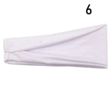 1 PC Absorbent Sport Sweat Headband For Men Women Yoga Hair Bands Sweatband Outdoor Cycling Running Sports Accessories