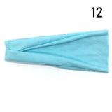 1 PC Absorbent Sport Sweat Headband For Men Women Yoga Hair Bands Sweatband Outdoor Cycling Running Sports Accessories