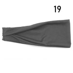 1 PC Absorbent Sport Sweat Headband For Men Women Yoga Hair Bands Sweatband Outdoor Cycling Running Sports Accessories