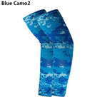 2Pcs Unisex Cooling Arm Sleeves Cover Sports Running UV Sun Protection Outdoor Men Fishing Cycling Sleeves for Hide Tattoos